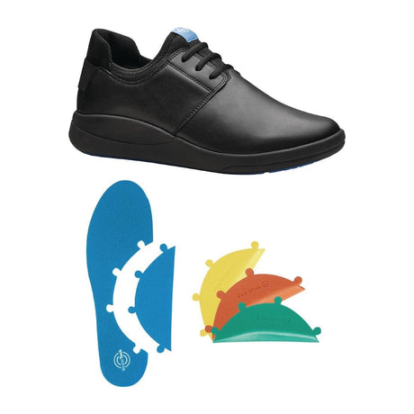 WearerTech Relieve Shoe Black/Black with Modular Insole Size 38 - BB740-38 WearerTech Shoes WearerTech   