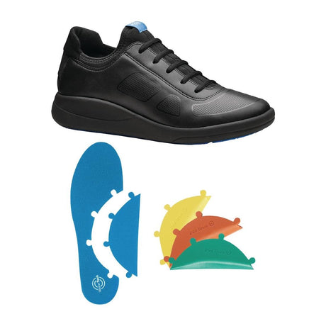 WearerTech Transform Trainer Black/Black with Modular Insole Size 43 - BB743-43 WearerTech Shoes WearerTech   