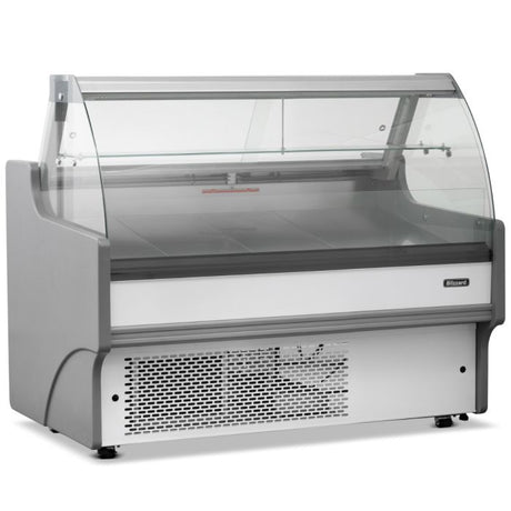 Blizzard 1.3m Curved Glass Serve Over Counter | BCG130WHV2 Standard Serve Over Counters Blizzard