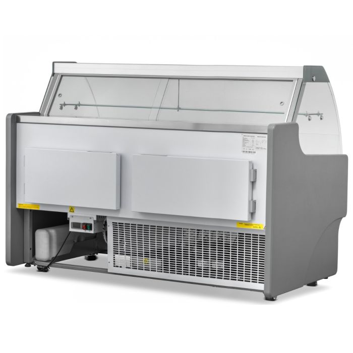 Blizzard 2m Curved Glass Serve Over Counter | BCG200WHV2 Standard Serve Over Counters Blizzard