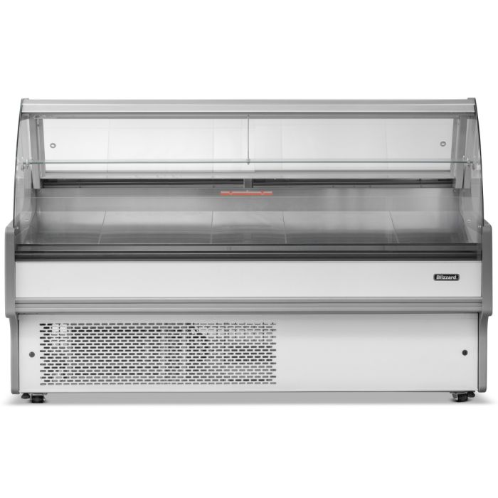 Blizzard 2.5m Curved Glass Serve Over Counter | BCG250WHV2 Standard Serve Over Counters Blizzard