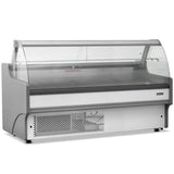 Blizzard 2.5m Curved Glass Serve Over Counter | BCG250WHV2 Standard Serve Over Counters Blizzard