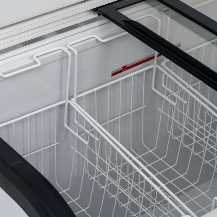 Blizzard Curved Glass Lid Freezer 320L - BDF32 Display Chest Freezers Blizzard