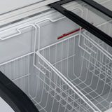 Blizzard Curved Glass Lid Freezer 320L - BDF32 Display Chest Freezers Blizzard