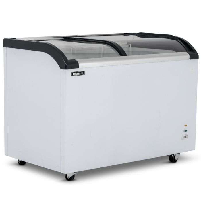 Blizzard Curved Glass Lid Freezer 320L - BDF32 Display Chest Freezers Blizzard