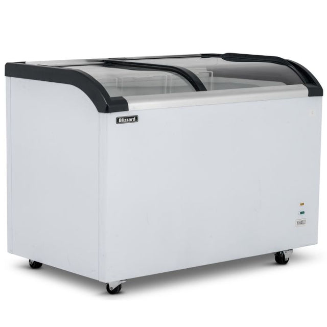 Blizzard Curved Glass Lid Freezer 320L - BDF32 Display Chest Freezers Blizzard