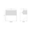 Blizzard Serve Over Counter 1 Door 1340mm Wide White Laminated  - BFG130WH Standard Serve Over Counters Blizzard   