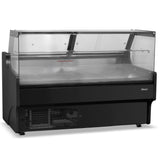 Blizzard 1.5m Flat Glass Serve Over Counter Chilled Deli Merchandiser | BFG150BKV2 Standard Serve Over Counters Blizzard