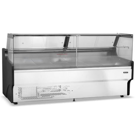 Blizzard 2m Flat Glass Serve Over Counter Deli | BFG200WHV2 Standard Serve Over Counters Blizzard
