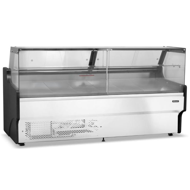 Blizzard 2m Flat Glass Serve Over Counter Deli | BFG200WHV2 Standard Serve Over Counters Blizzard
