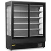 Blizzard 1.5m Multi Deck With Sliding Glass Doors Merchandiser Chiller | BTD150BKGDV2 Upright Double Glass Door Chillers Blizzard
