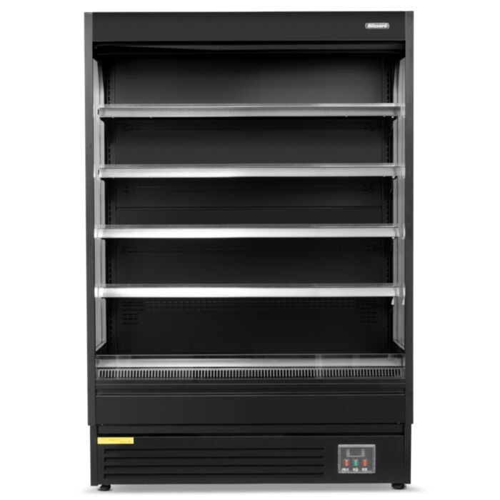 Blizzard 1m Open Front Multi Deck Chilled Merchandiser | BTD100BKV2 Refrigerated Merchandisers Blizzard