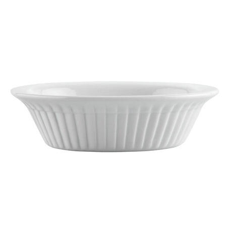 Olympia Whiteware Oval Pie Dishes 170mm (Pack of 6) - C110 Olympia Crockery Olympia   