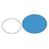 Cambro Camtread Large Fibreglass Oval Non-Slip Tray Black 600mm - DM783  Cambro   