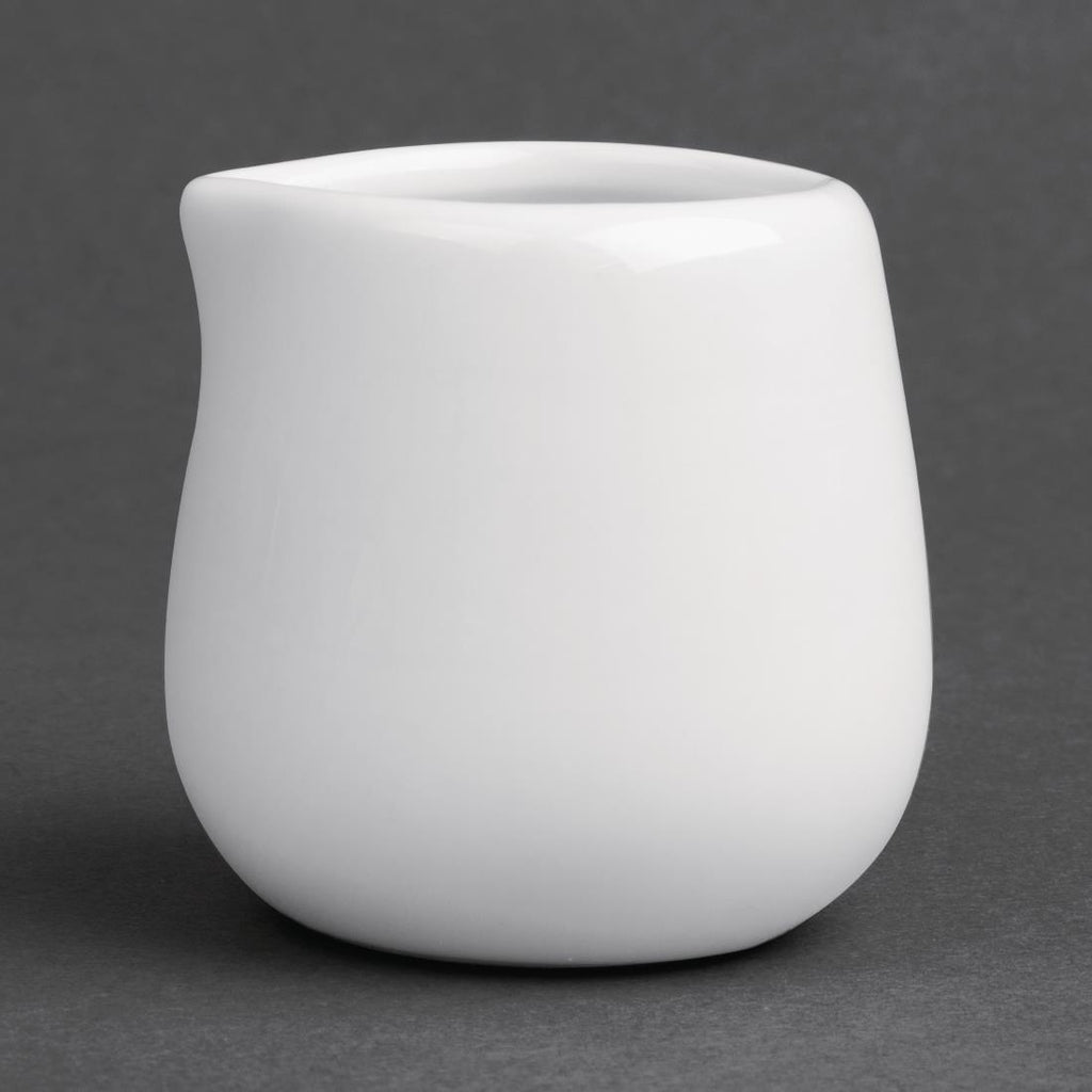 Olympia Whiteware Compact Jugs 43ml (Pack of 12) - C203 Olympia Crockery Olympia   