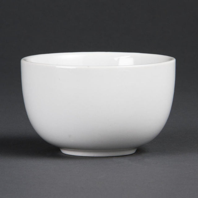 Olympia Whiteware Sugar Bowls 95mm 200ml (Pack of 12) - C250 Bowls Olympia