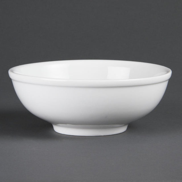 Olympia Whiteware Noodle Bowls 190mm (Pack of 6) - C329 Bowls Olympia