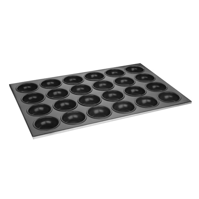 Vogue Aluminium Non-Stick Muffin Tray 24 Cup - C564  Vogue   