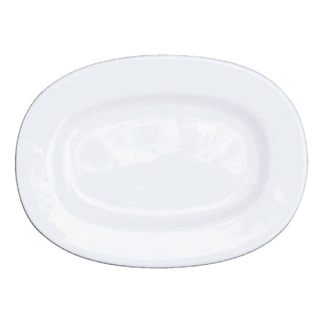Churchill Alchemy Rimmed Oval Dishes 330mm (Pack of 6) - C716 Churchill Alchemy Fine China Churchill   