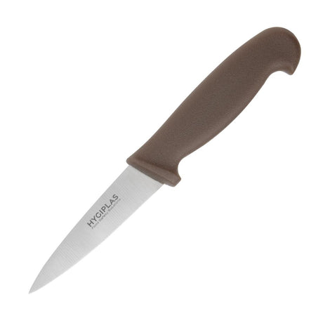 Hygiplas Paring Knife Brown 8.3cm - C840  Hygiplas   