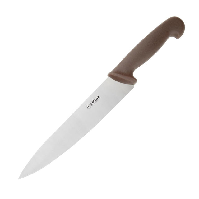 Hygiplas Chef Knife Brown 21.8cm - C842  Hygiplas   
