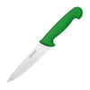 Hygiplas Chef Knife Green 15.5cm - C864  Hygiplas   
