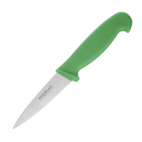 Hygiplas Paring Knife Green 8.3cm - C866  Hygiplas   