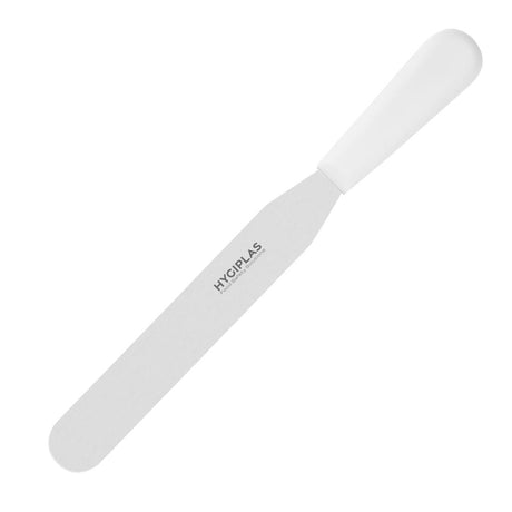 Hygiplas Straight Blade Palette Knife White 20cm - C870  Hygiplas   