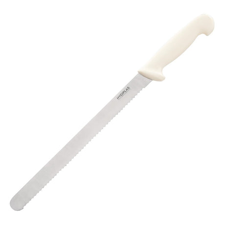 Hygiplas Serrated Slicer White 30.5cm - C884  Hygiplas   