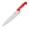 Hygiplas Chefs Knife Red 25cm - C886  Hygiplas   