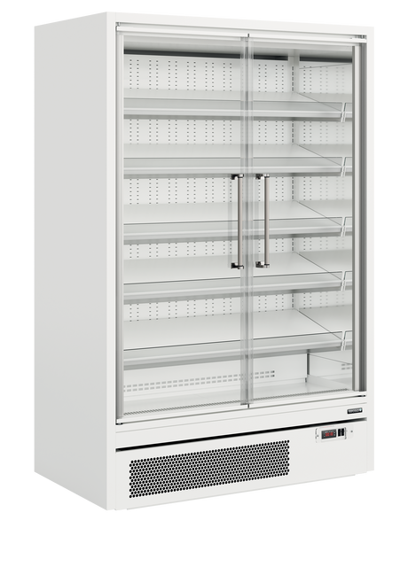 Tefcold Multideck With Doors - Galaxy+ GP14FGD White  Tefcold   