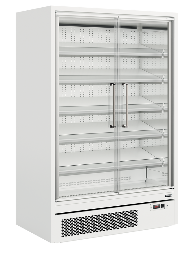 Tefcold Multideck With Doors - Galaxy+ GP14FGD White  Tefcold   