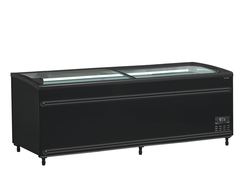 Tefcold Black Supermarket Chiller / Freezer - SFI210B-CF VS  Tefcold   