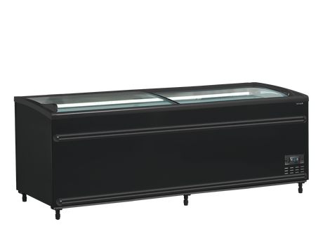 Tefcold Black Supermarket Chiller / Freezer - SFI210B-CF VS  Tefcold   