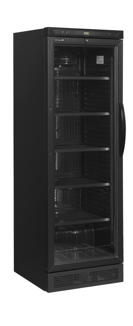 Tefcold Glass Door Merchandiser - CEV425 BLACK L/H  Tefcold   