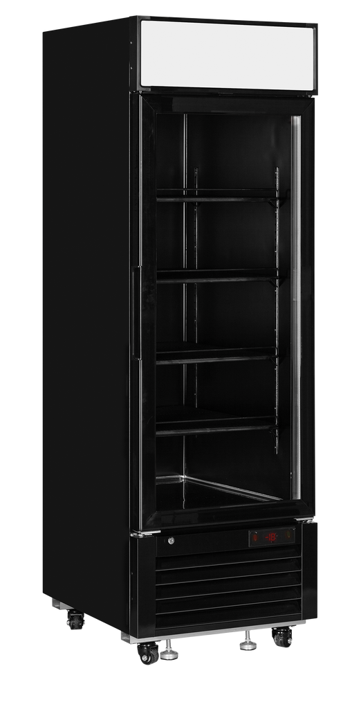 Tefcold Glass Door Display Freezer - LGF2500 Black  Tefcold   