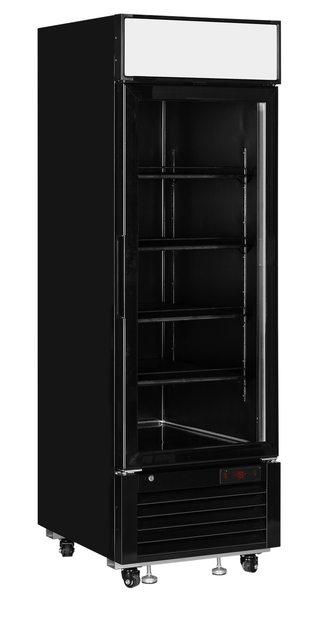 Tefcold Glass Door Display Freezer - LGF2500 Black  Tefcold   