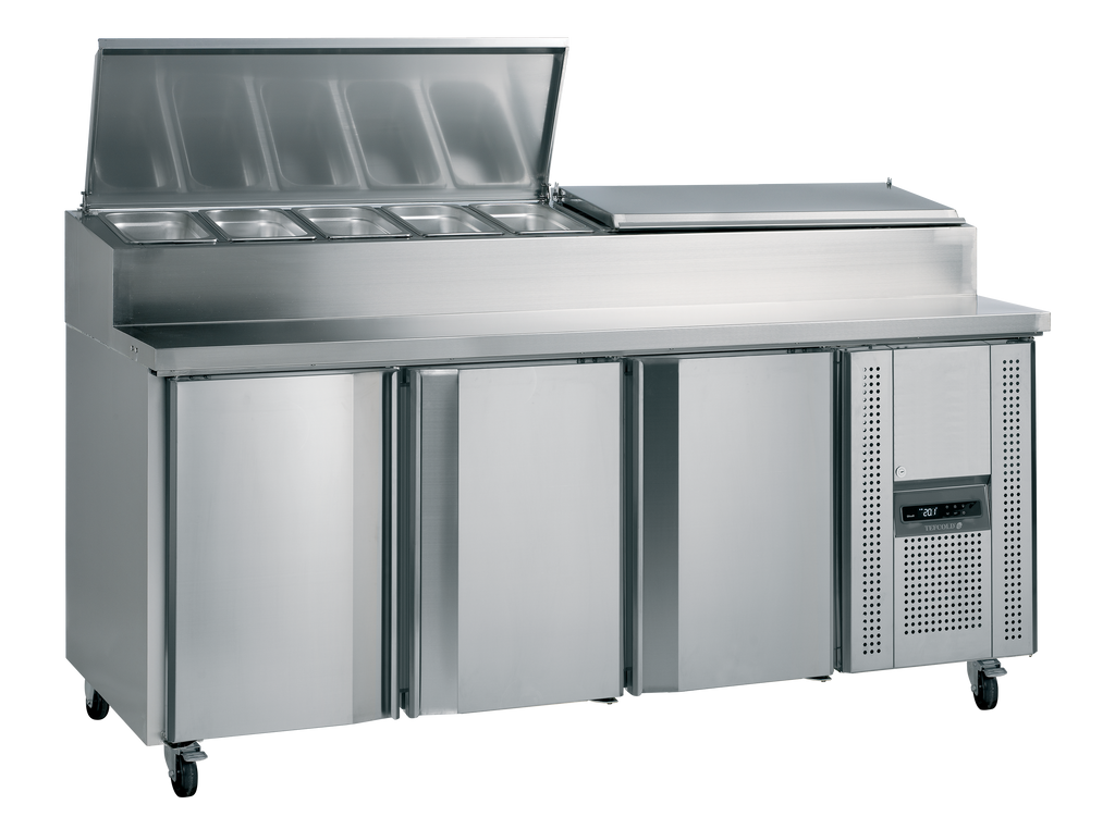 Tefcold Gastronorm Prep Counter - SS7300  Tefcold   