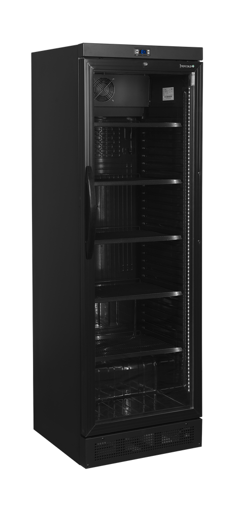 Tefcold Glass Door Merchandiser - CEV435 BLACK  Tefcold   