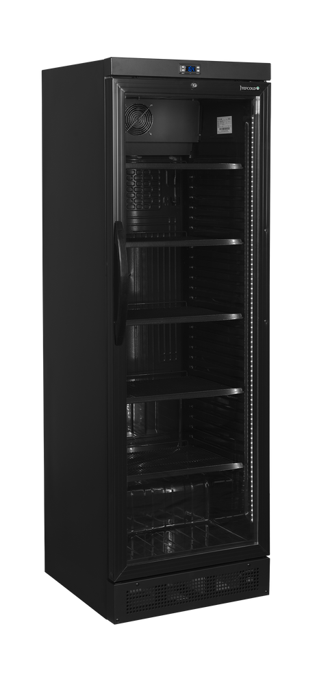 Tefcold Glass Door Merchandiser - CEV435 BLACK  Tefcold   