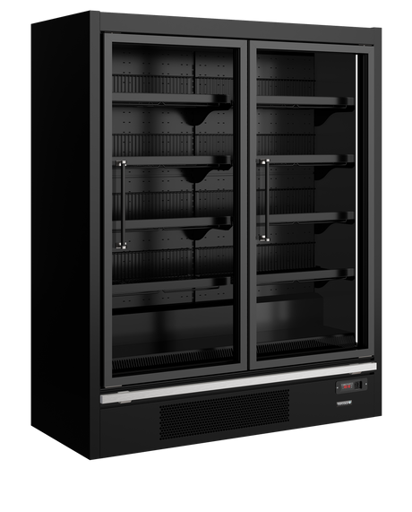 Tefcold Glass Door Freezer - Galaxy+ GPF2D Black  Tefcold   