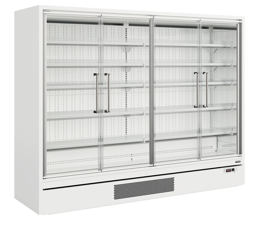 Tefcold Multideck With Doors - Galaxy+ GP26FGD White  Tefcold   