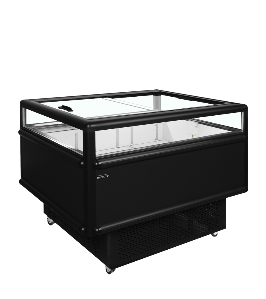 Impulse Chiller/Freezer - UHD201 /Black Display Chest Freezers Tefcold   