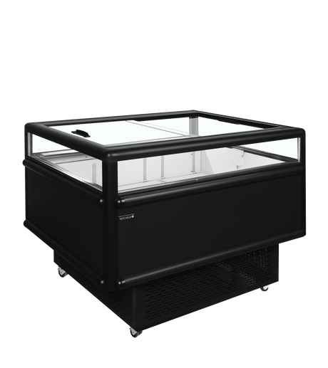 Impulse Chiller/Freezer - UHD201 /Black Display Chest Freezers Tefcold   
