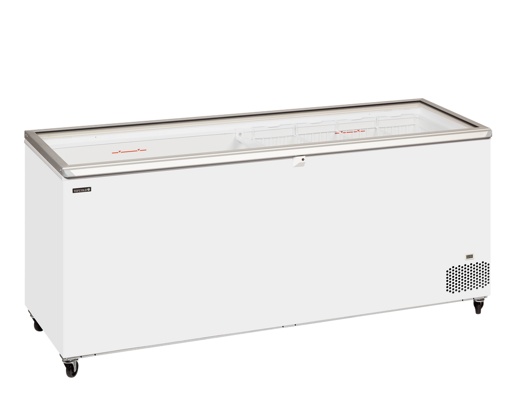 Tefcold Hinged Glass Lid Chest Freezer - ST700  Tefcold   