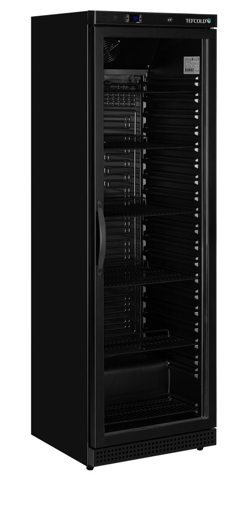 Tefcold  Glass Door Merchandiser - UR400G BLACK  Tefcold   