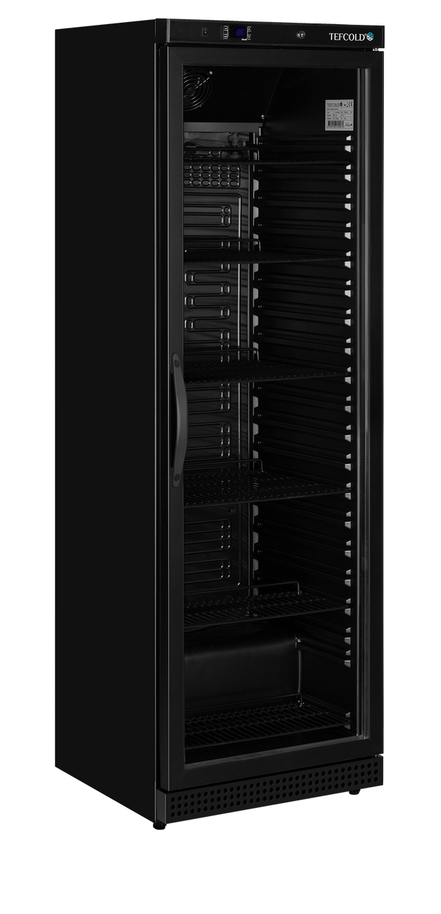 Tefcold  Glass Door Merchandiser - UR400G BLACK  Tefcold   