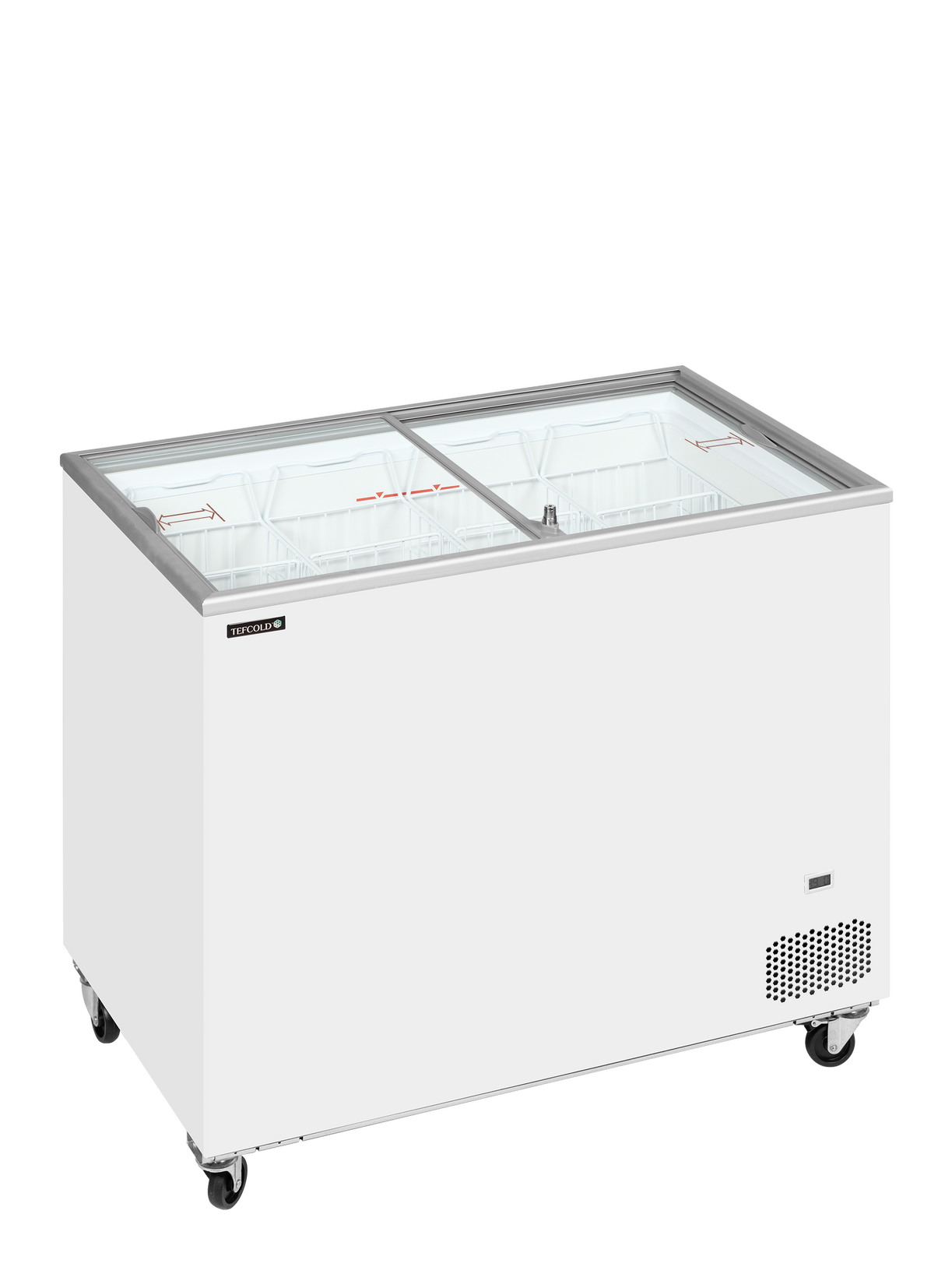 Tefcold Sliding Flat Glass Lid Chest Freezer - IC301SC  Tefcold   