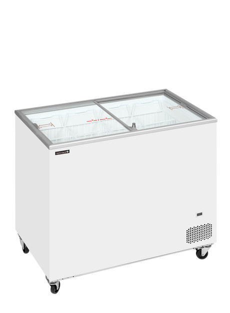 Tefcold Sliding Flat Glass Lid Chest Freezer - IC301SC  Tefcold   