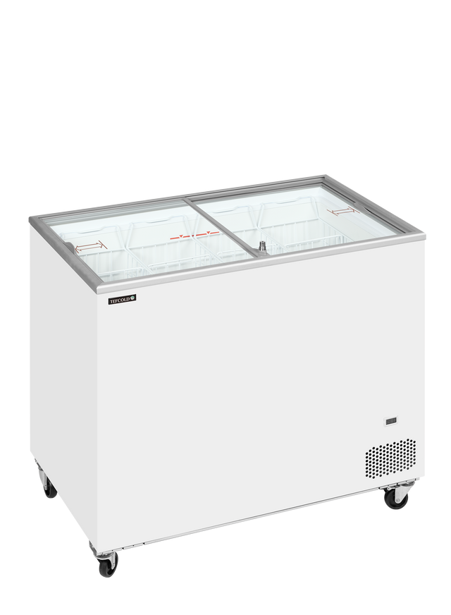 Tefcold Sliding Flat Glass Lid Chest Freezer - IC301SC  Tefcold   